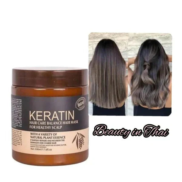 Deals Keratin Brazilian Hair Mask+Shampoo - Haya By Rabi