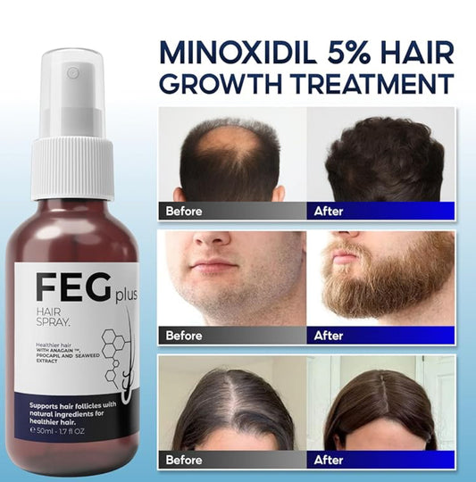 FEG Plus Hair Growth Spray - Haya By Rabi