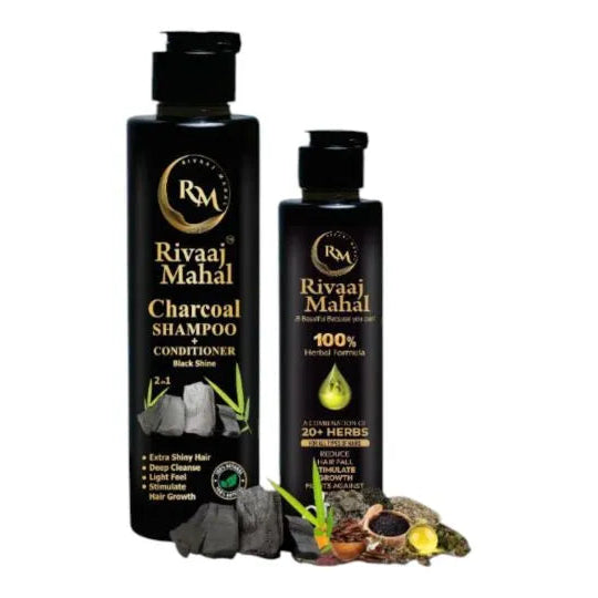 Rivaaj Mahal Hair Oil & Organic Shampoo - Haya By Rabi