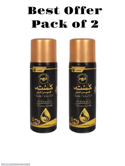 Deal Kushta Hair Oil of Hakeem Musa Pack of 2 - Haya By Rabi