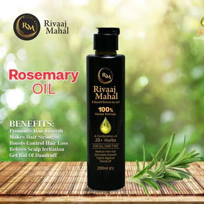Rivaaj Mahal Hair Oil & Organic Shampoo - Haya By Rabi