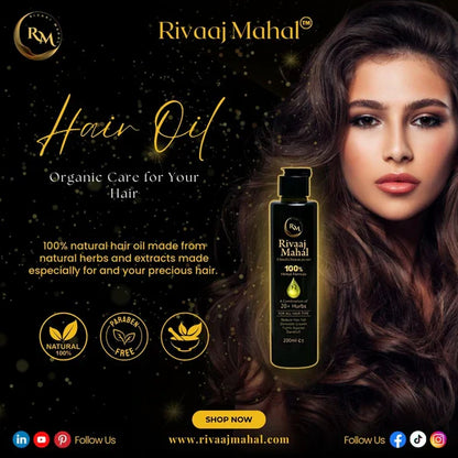Rivaaj Mahal Hair Oil & Organic Shampoo - Haya By Rabi